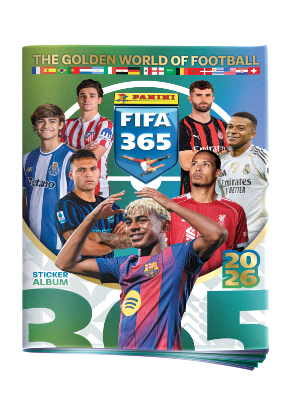 FIFA 365 2026 Stickers Αυτοκόλλητα Panini Αλμπουμ