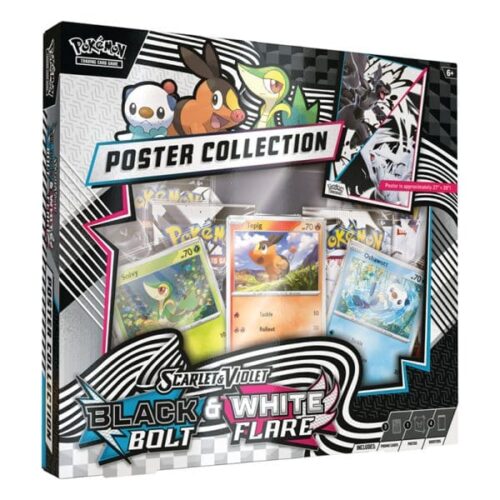 Pokemon Black Bolt and White Flare – Unova Poster Collection