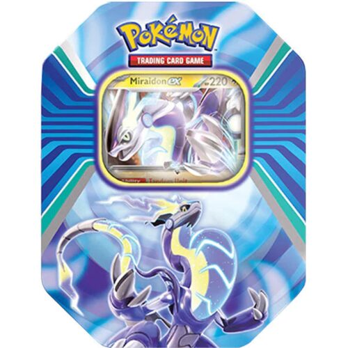 Pokemon Paldea Legends Ex Tin Miraidon