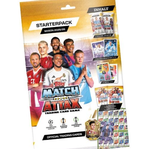 Topps UCC Champions League Match Attax 2025/26 Starterpack