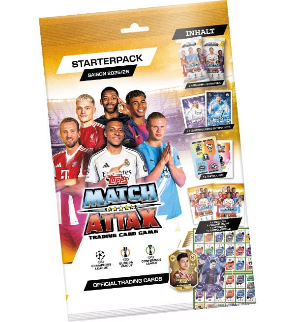 Topps UCC Champions League Match Attax 2025/26 Starterpack