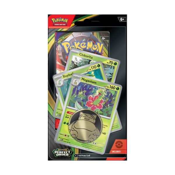 Pokemon Perfect Order Premium Checklane Blister – Meganium