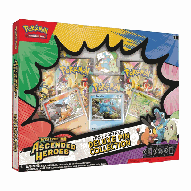 Pokemon Ascended Heroes Deluxe Pin Collection