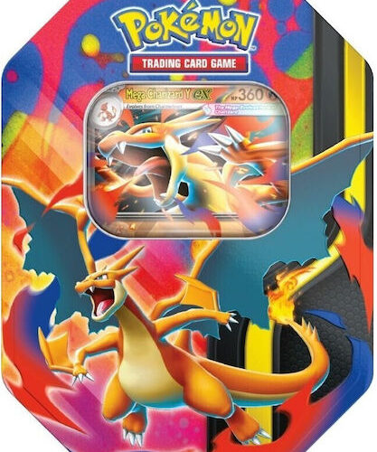 Pokemon Mega Charizard Y ex Tin