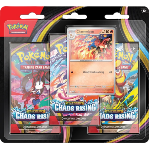 Pokemon TCG: Chaos Rising 3-Booster Blister