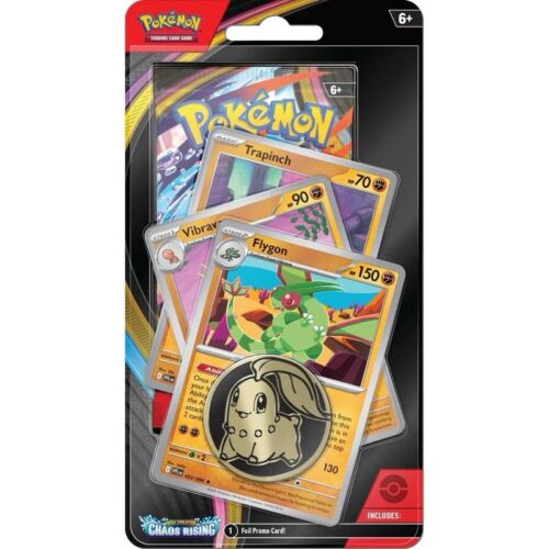 Pokemon TCG: Chaos Rising – Premium Checklane Blister (Flygon)